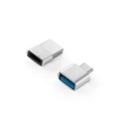 Набор из 2 алюминиевых адаптеров USB-A / USB-C MINSKY