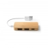 Хаб с 2 портами USB-A и 1 портом USB-C из бамбука MOSER