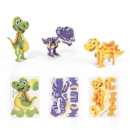 3D пазл из бумаги DINOSAURUS