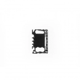 PEEBLES. Многофункциональная карта из нержавеющей стали с 8 функциями