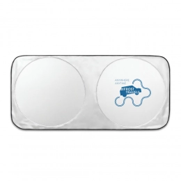 CLYDE. Автомобильная солнцезащитная шторка из полиэстера 210D