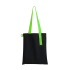 Shopper Superbag Black (Black with Lime Green)