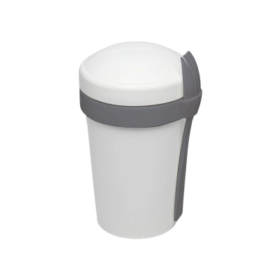 
                                            Ланч-бокс Veggie to go Green Line с вилкой (серый)
                                            