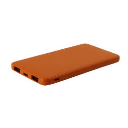 Внешний аккумулятор Bplanner Power 1 ST, софт-тач, 5000 mAh (Оранжевый)