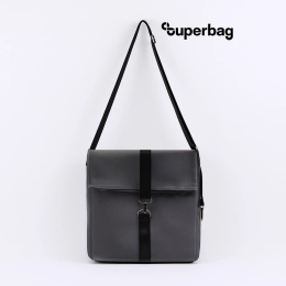 Shopper Tote Superbag Companion (gray with black)