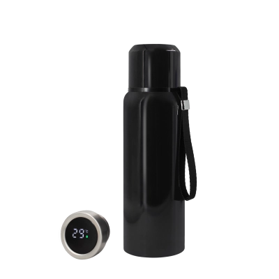 
                                                Thermos S-travel New with Temperature Sensor 600 ml (Black)
                                                