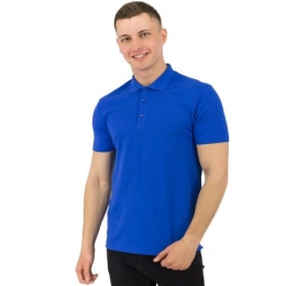 Men's Rock Polo Shirt (Blue, L)