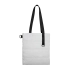 Шоппер Superbag Bubble, стёганый, без застёжки (белый с черным)