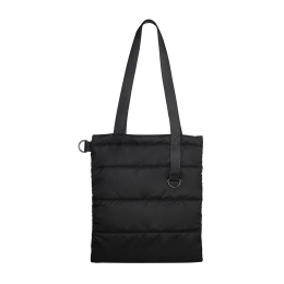 Шоппер Superbag Bubble, стёганый, без застёжки (черный)