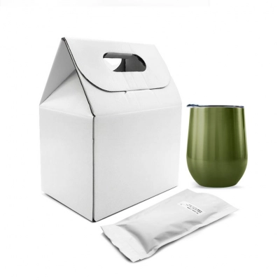 
                                            Набор Coffee Box с кофером металлик CO12m (хаки)
                                            