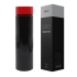 Thermos Reactor Duo Black with Temperature Sensor (Black with Red)