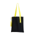 Шоппер Superbag black с ремувкой 4sb (чёрный с жёлтым)
