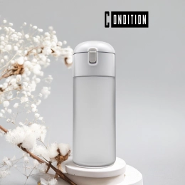 Бутылка для воды AqualityMate (белый)