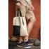Shopper Superbag Color (beige with black)
