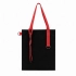 Набор Superbag Red accent: шоппер с обвесом (чёрный с красным)