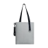 Шоппер Superbag Reflect (серый с чёрным)