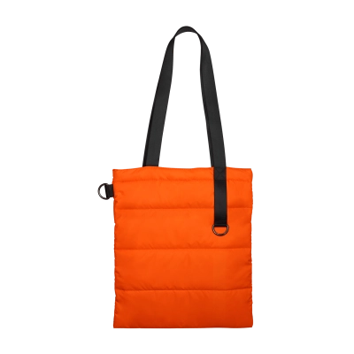 
                                            Shopper Superbag Bubble with Button (Orange and Black)
                                            