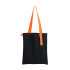 Шоппер Superbag black (чёрный с оранжевым)