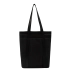 Shopper/Backpack Superbag Transformer with Zipper and Two Compartments (Black)