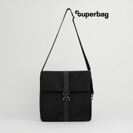 Shopper Tote Superbag Companion (Black)