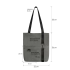 Шоппер Superbag ZIP (серый)