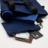 Shopper Tote Superbag Pocket (dark blue with black)