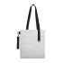 Шоппер Superbag Bubble, стёганый, без застёжки (белый с черным)