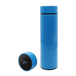 Термос Reactor с датчиком температуры (голубой)