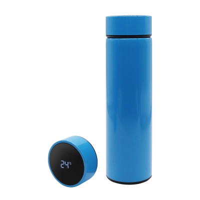 
                                            Термос Reactor с датчиком температуры (голубой)
                                            