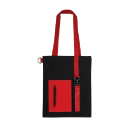 Set Bplanner Casual (Black with Red)