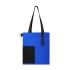 Шоппер Superbag Color (синий с чёрным)