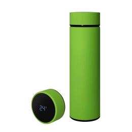 Thermos Reactor Soft-Touch with Temperature Sensor (Green)