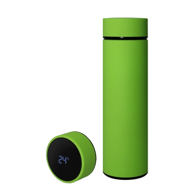 
                                            Термос Reactor софт-тач с датчиком температуры (салатовый)
                                            