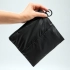 Органайзер для мелочей Superbag Bubble, стёганый, на молнии, с креплением на кольцо-карабин (черный)