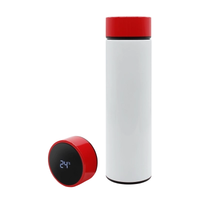
                                                Thermos Reactor Duo White with Temperature Sensor (White with Red)
                                                
