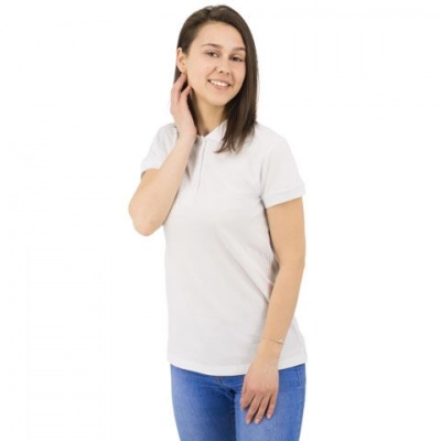 
                                                Women's Rock Lady Polo Shirt (White, L)
                                                