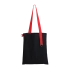 Шоппер Superbag black (чёрный с красным)