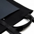 Шоппер Superbag Big Pocket, с карманом на молнии (черный с темно-серым)