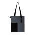 Shopper Superbag Color (dark gray with black)