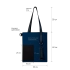 Шоппер Superbag Color (темно-синий с чёрным)