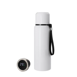 Термос S-travel New с датчиком температуры 600 мл. (белый)