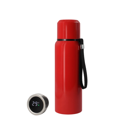 
                                                Thermos S-travel New with Temperature Sensor 600 ml (Red)
                                                