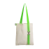 Shopper Superbag with 4sb removable strap (uncolored with light green)