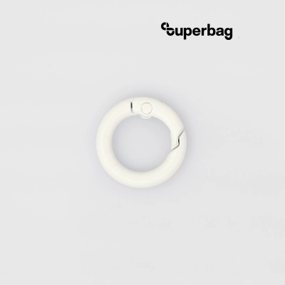 
                                                Карабин-кольцо Ring для обвеса, d=2см (белый)
                                                