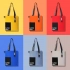 Shopper Superbag Color (orange with black)