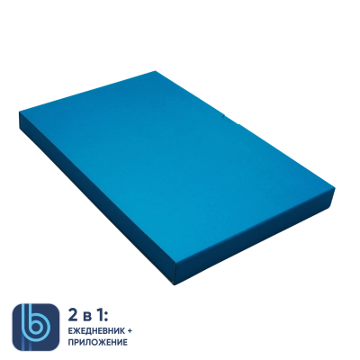 
                                                Коробка под ежедневник Bplanner (голубой)
                                                