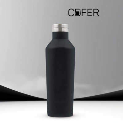 
                                            Термобутылка E-shape софт-тач (черный)
                                            