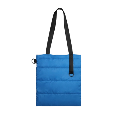 
                                                Шоппер Superbag Bubble, стёганый, без застёжки (голубой с черным)
                                                