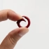 Карабин-кольцо Ring для обвеса, d=2см (красный)