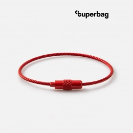 Тросик-кольцо Ring для обвеса, 15см (красный)